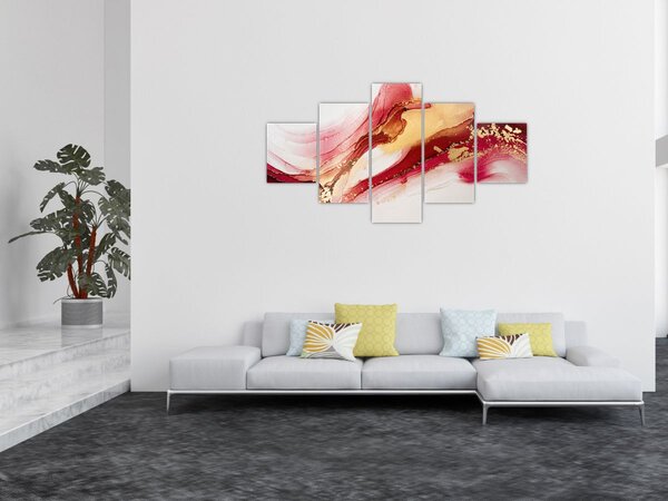 Obraz - Abstrakce (125x70 cm)