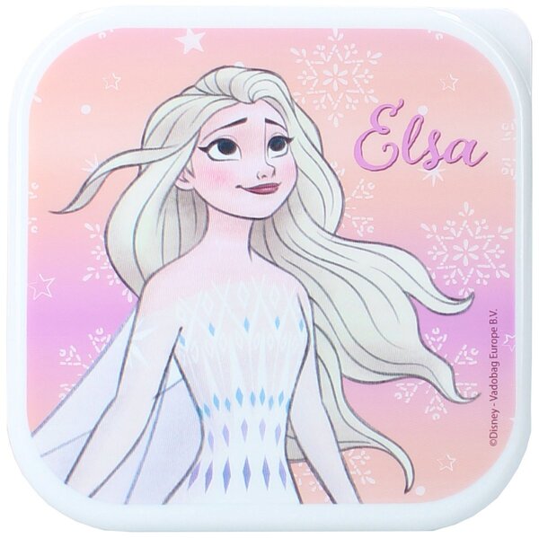 Svačinové boxy Ledové království - Frozen - motiv Elsa a Olaf - sada 3ks