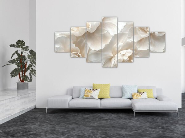 Obraz - Jemné pivoňky (210x100 cm)
