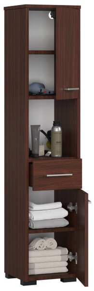 Koupelnová skříňka FIN 2D 1SZ 1W wenge