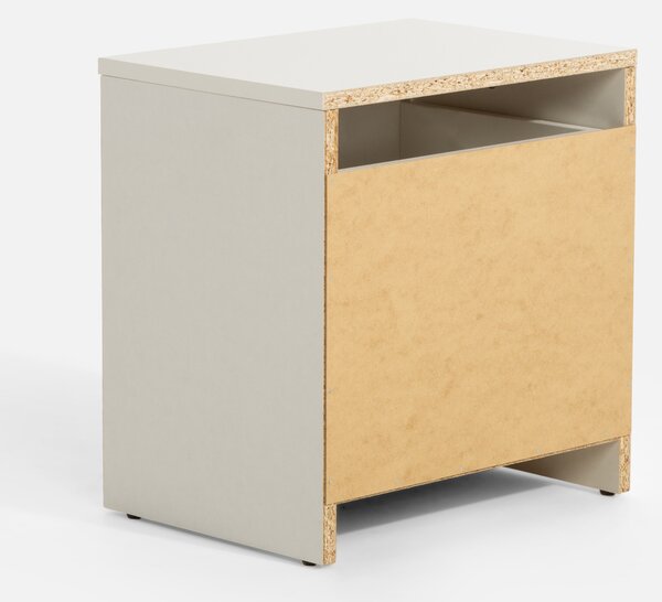 Szynaka Noční stolek Moli N1S 38 cm bílý