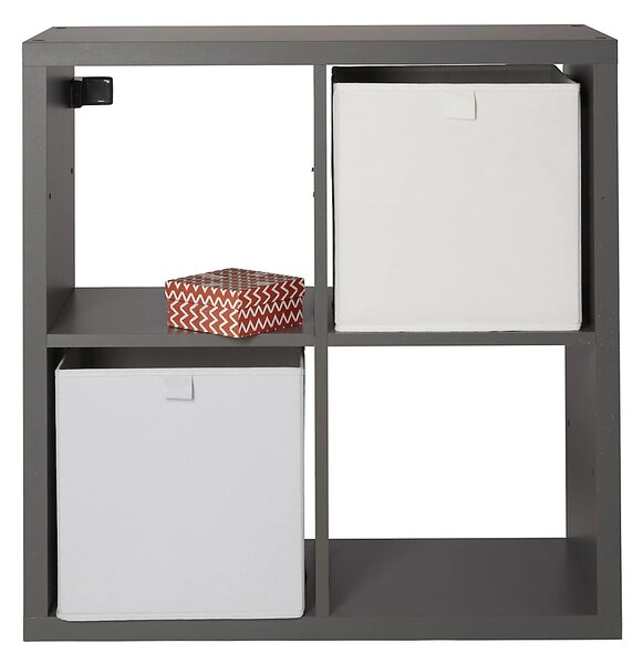 Szynaka Regál Mixxit 4 B&Q 74 cm grafit