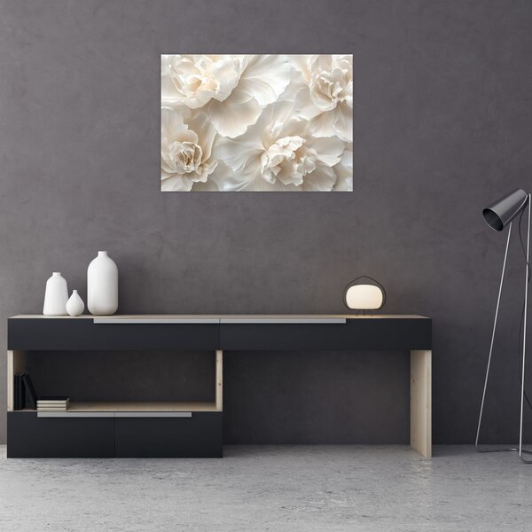 Obraz - Jemné pivoňky (70x50 cm)
