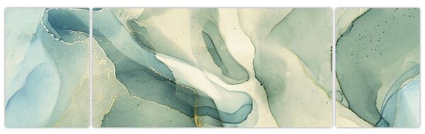 Obraz - Inkoustová abstrakce 3 (170x50 cm)