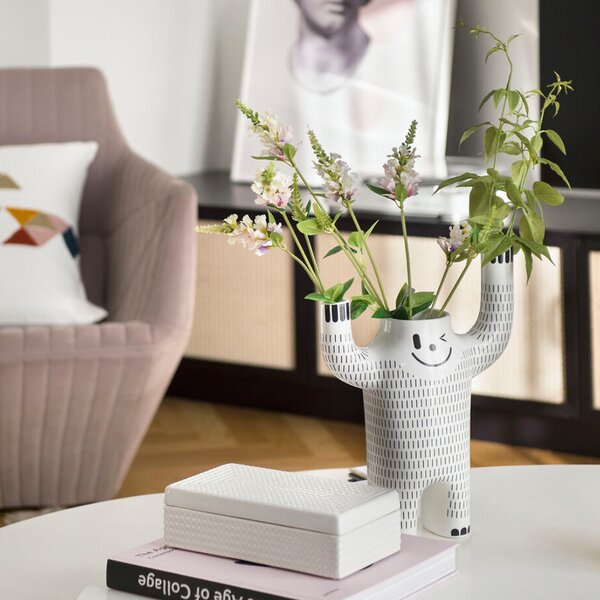 BD Barcelona designové vázy Happy Yeti Vase Small