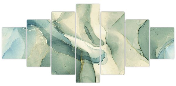 Obraz - Inkoustová abstrakce 3 (210x100 cm)