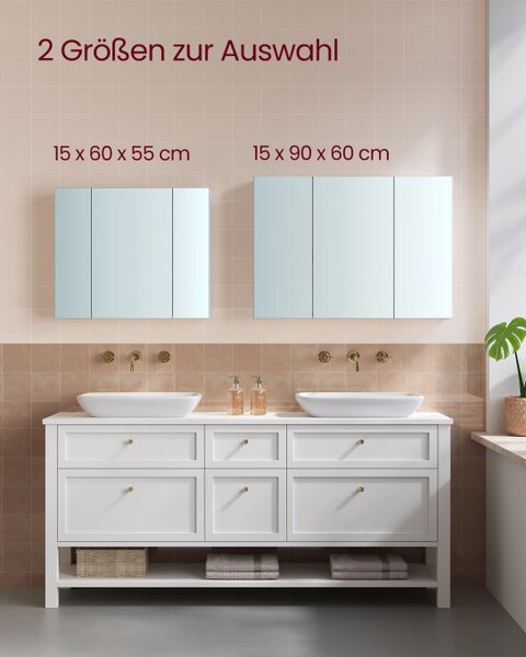 Zrcadlová skříňka BBK032W01