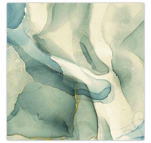 Obraz - Inkoustová abstrakce 3 (30x30 cm)
