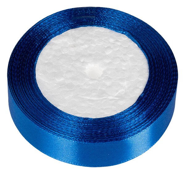 BELLATEX Stuha saténová Modrá 20 mm / 22, 5 m