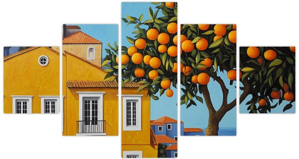 Obraz - Pomerančovník (125x70 cm)