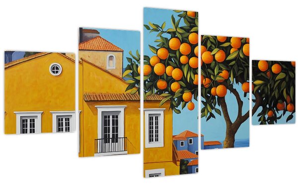Obraz - Pomerančovník (125x70 cm)