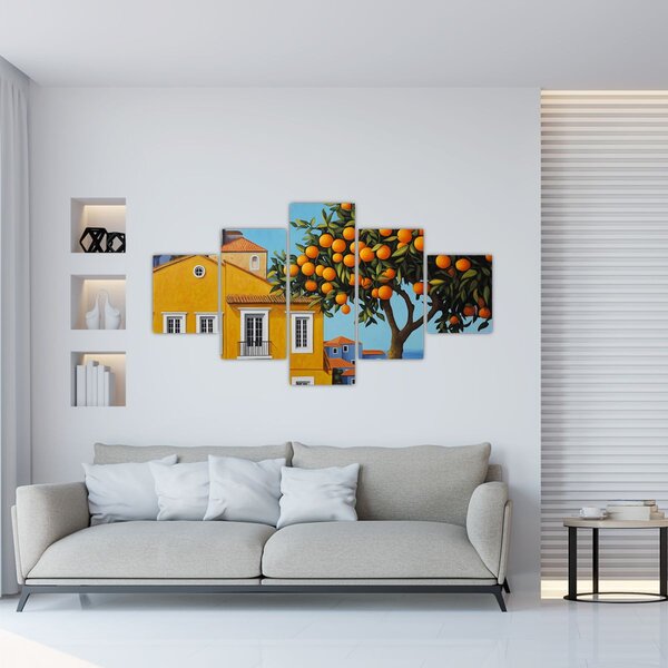 Obraz - Pomerančovník (125x70 cm)