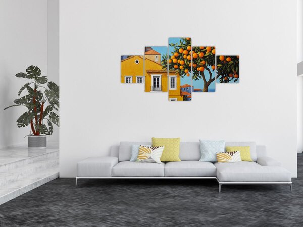 Obraz - Pomerančovník (125x70 cm)