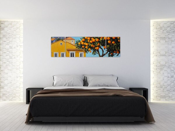 Obraz - Pomerančovník (170x50 cm)