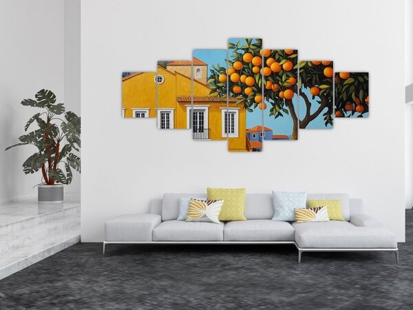 Obraz - Pomerančovník (210x100 cm)