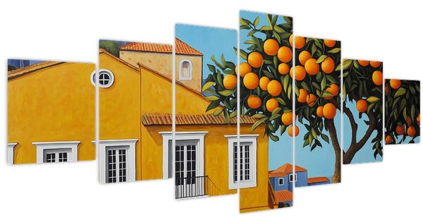 Obraz - Pomerančovník (210x100 cm)