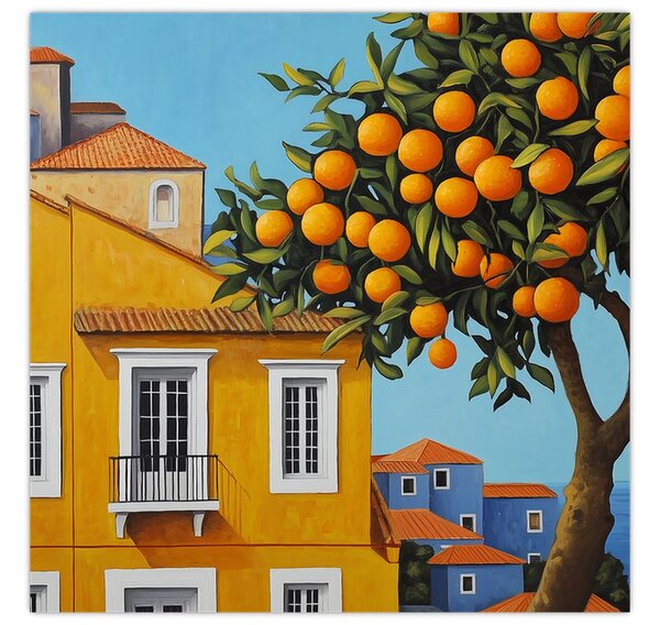 Obraz - Pomerančovník (30x30 cm)