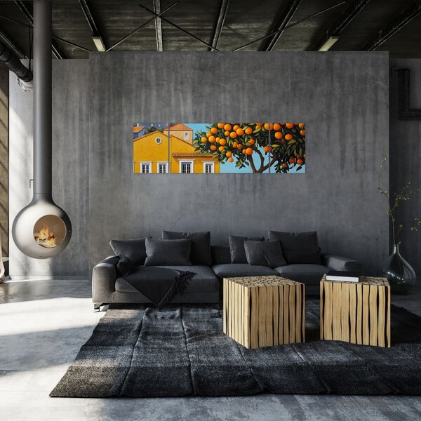Obraz - Pomerančovník (170x50 cm)
