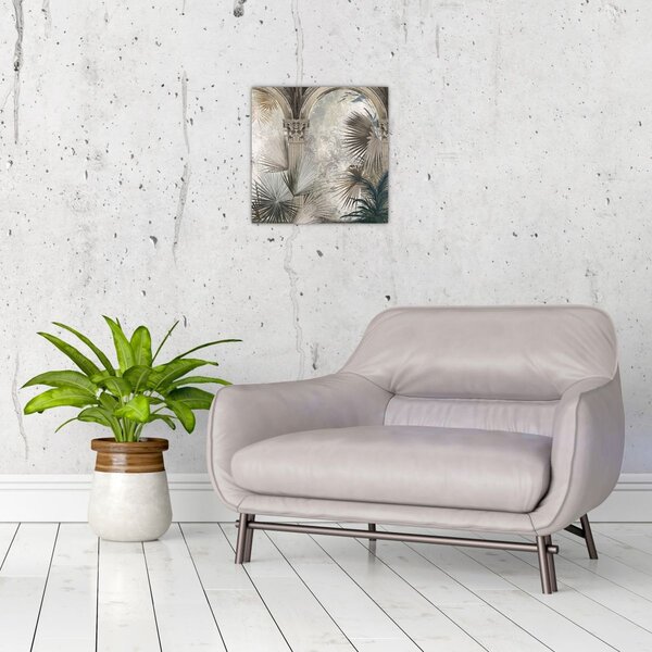 Obraz - Sloupy (30x30 cm)