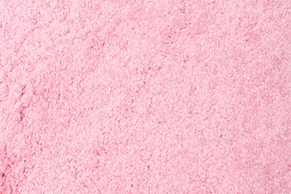 Makro Abra Koberec Běhoun Shaggy DELHI 7388A PINK Jednobarevný růžový Rozměr: 60x200 cm
