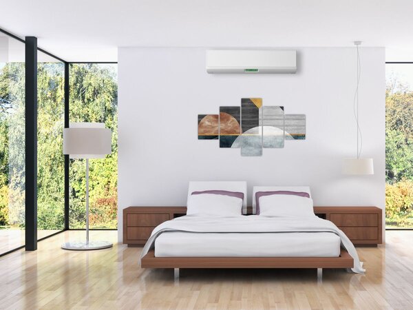 Obraz - Tvary a textury (125x70 cm)