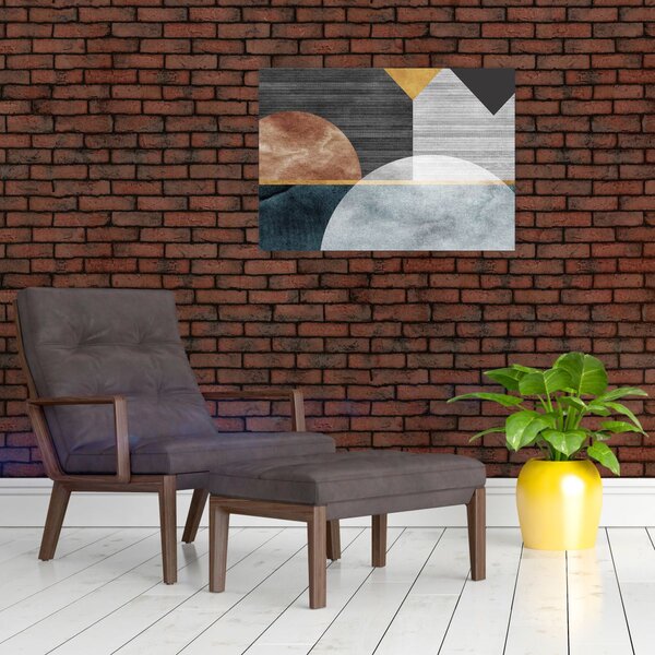 Obraz - Tvary a textury (70x50 cm)
