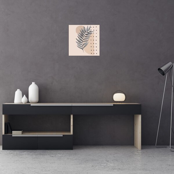 Obraz - Ilustrovaný list N⁰2 (30x30 cm)