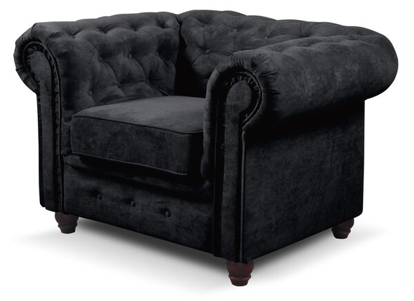 Křeslo Infinity Chesterfield Šedá