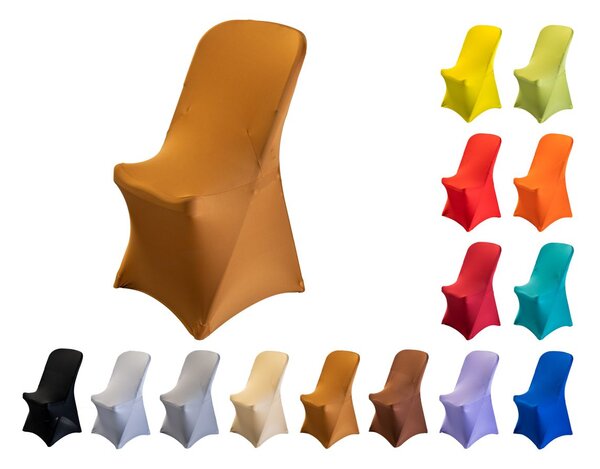 TENTino Elastický potah na skládací židli Barva: ZLATÁ