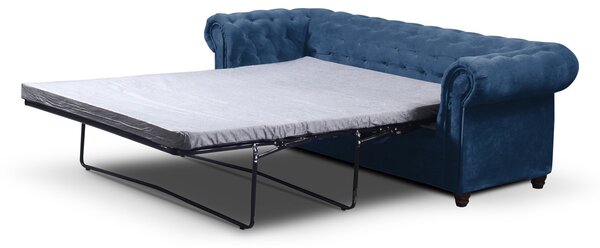 Rozkládací pohovka Infinity Chesterfield II Zelená