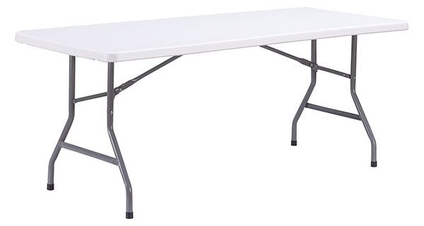 TENTino Skládací stůl 180x76 cm CELÝ, bílý