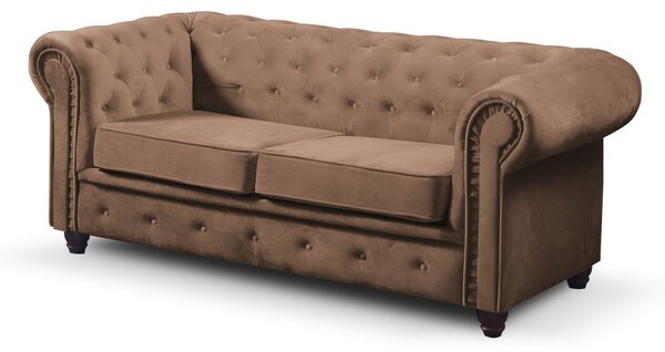 Rozkládací pohovka Infinity Chesterfield II Zelená