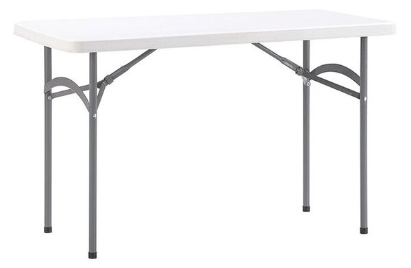 TENTIno Skládací stůl 122x60 cm CELÝ, bílý, STL122C