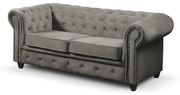 Pohovka Infinity Chesterfield III Černá