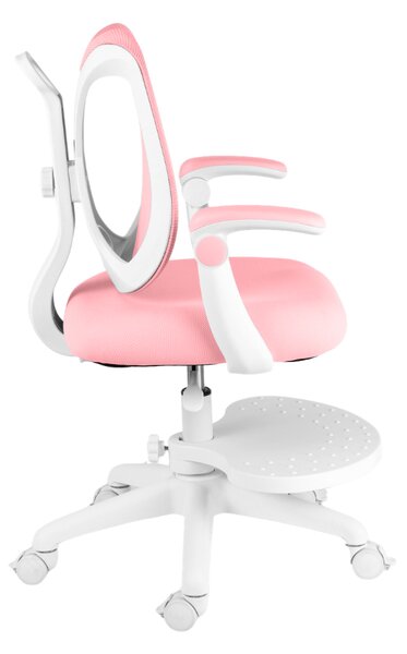 Dětská rostoucí židle Neoseat JUNI 022 — látka, pratelný potah, růžová