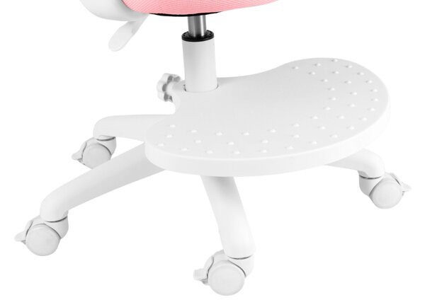 Dětská rostoucí židle Neoseat JUNI 022 — látka, pratelný potah, růžová