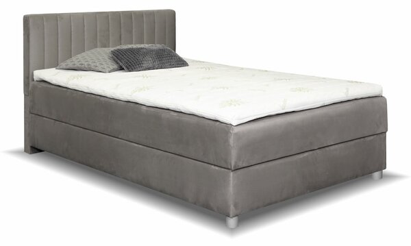 Postel boxspring s úložným prostorem NOVO - hlavové čelo, 120x200cm