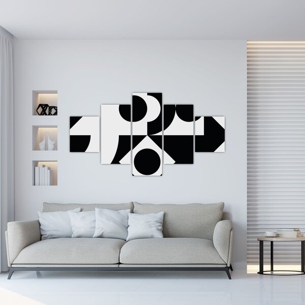 Obraz - Geometrická abstrakce N⁰1 (125x70 cm)