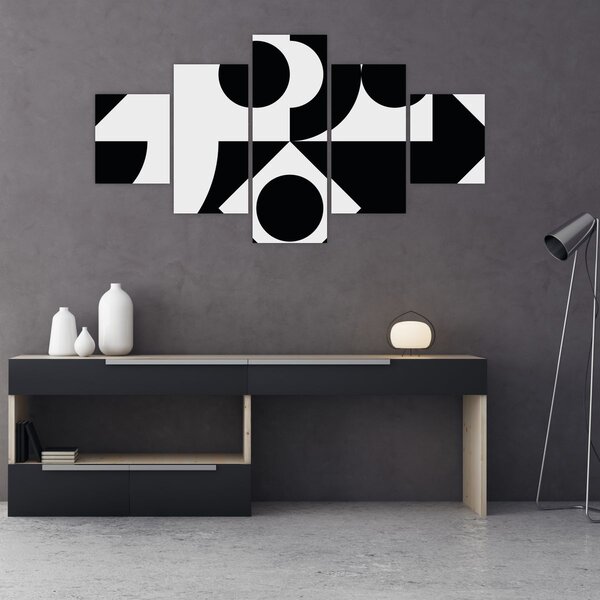 Obraz - Geometrická abstrakce N⁰1 (125x70 cm)