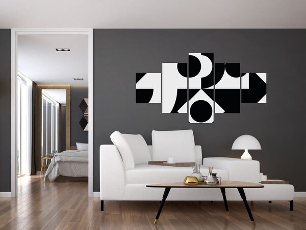 Obraz - Geometrická abstrakce N⁰1 (125x70 cm)