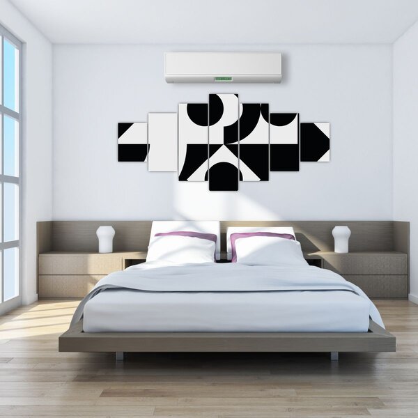 Obraz - Geometrická abstrakce N⁰1 (210x100 cm)