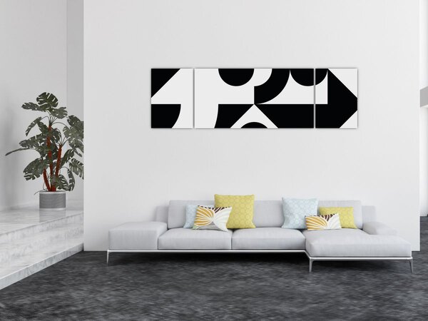 Obraz - Geometrická abstrakce N⁰1 (170x50 cm)
