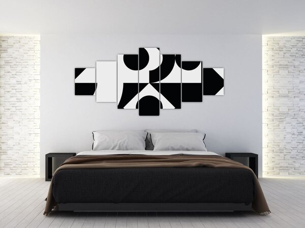 Obraz - Geometrická abstrakce N⁰1 (210x100 cm)