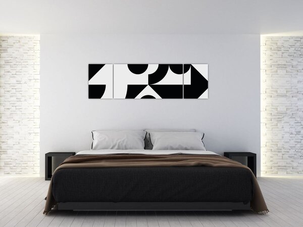 Obraz - Geometrická abstrakce N⁰1 (170x50 cm)