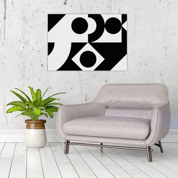 Obraz - Geometrická abstrakce N⁰1 (70x50 cm)