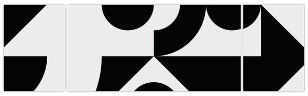 Obraz - Geometrická abstrakce N⁰1 (170x50 cm)