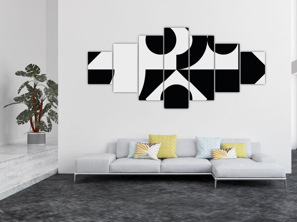 Obraz - Geometrická abstrakce N⁰1 (210x100 cm)