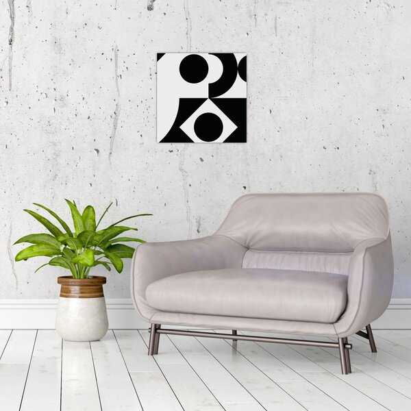 Obraz - Geometrická abstrakce N⁰1 (30x30 cm)
