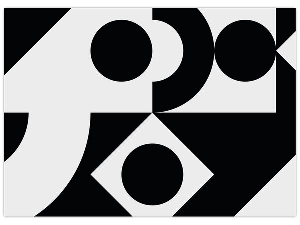Obraz - Geometrická abstrakce N⁰1 (70x50 cm)