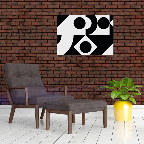 Obraz - Geometrická abstrakce N⁰1 (70x50 cm)